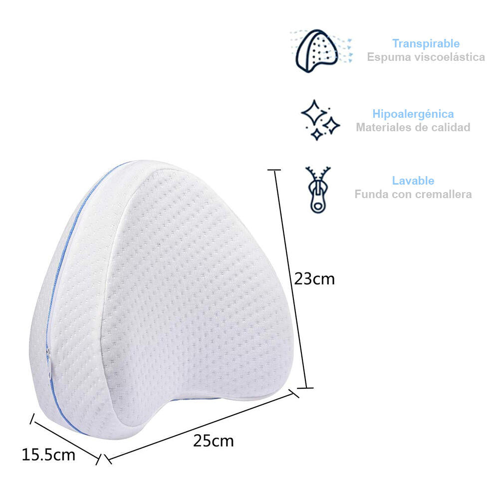 Almohada Ergonómica para Piernas y Cadera