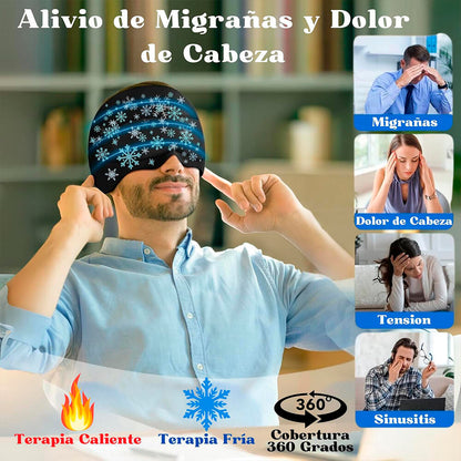 HeadRelief Pro – Gorro de Gel 360°