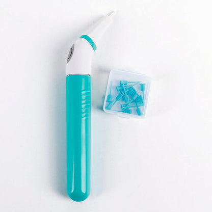 Set Cepillo Limpiador Interdental Eléctrico + Masajeador Capilar Rastrillo