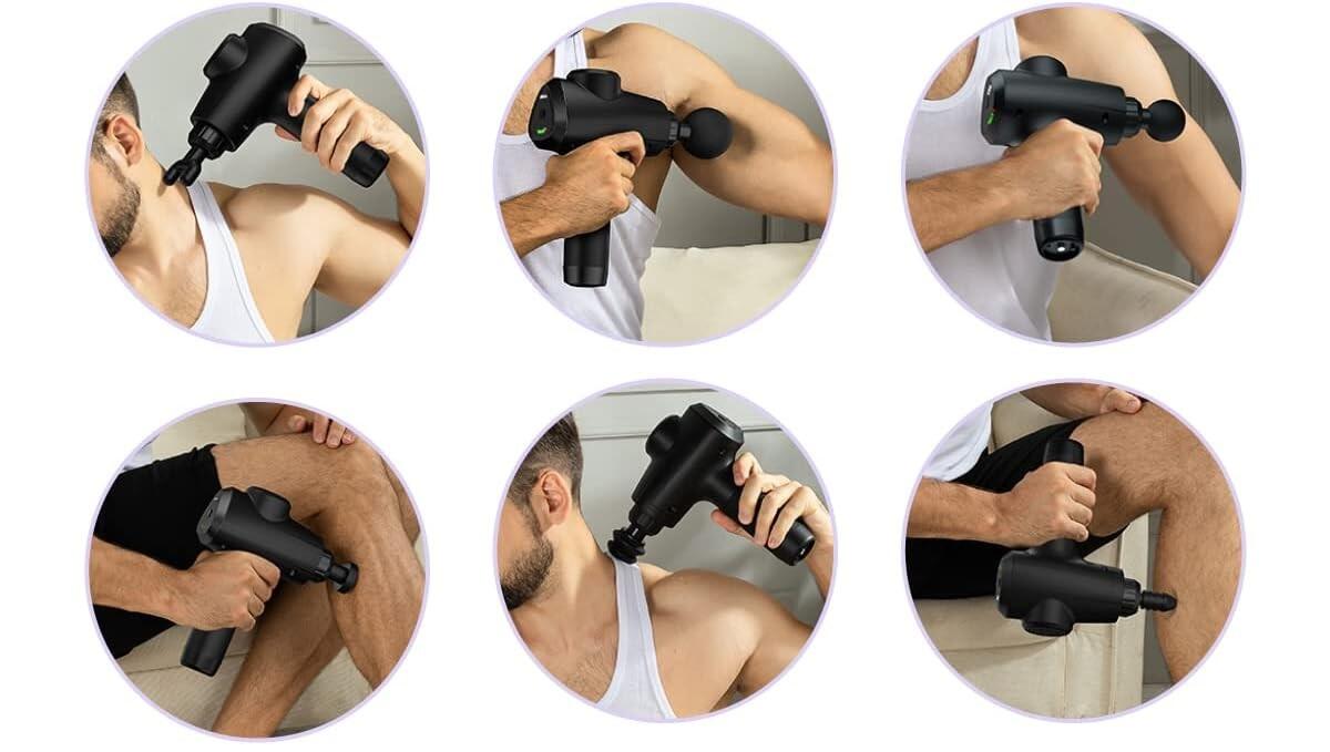 Pistola de Masaje Profundo