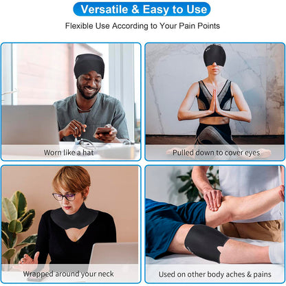 HeadRelief Pro – Gorro de Gel 360°