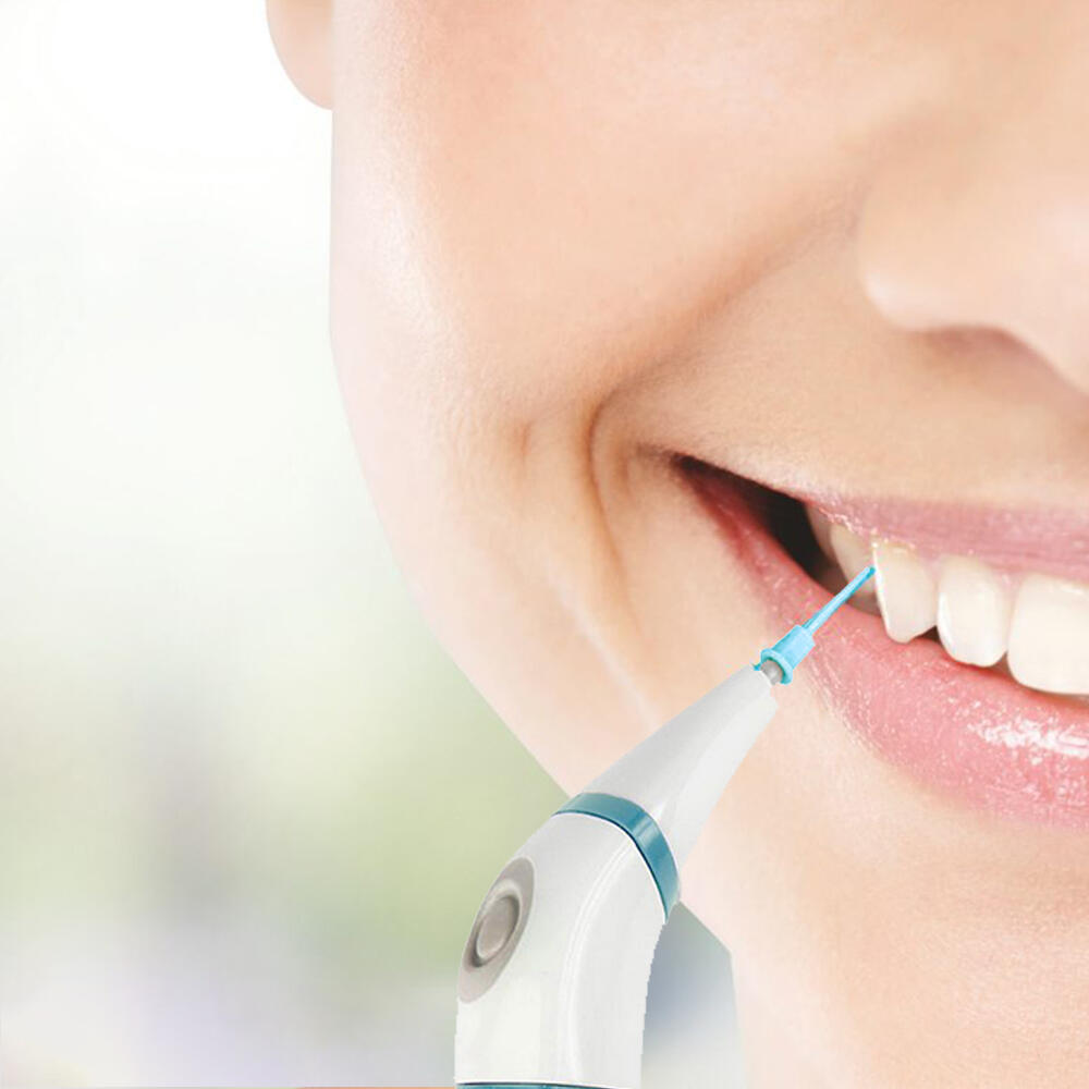 Set Cepillo Limpiador Interdental Eléctrico + Masajeador Capilar Rastrillo