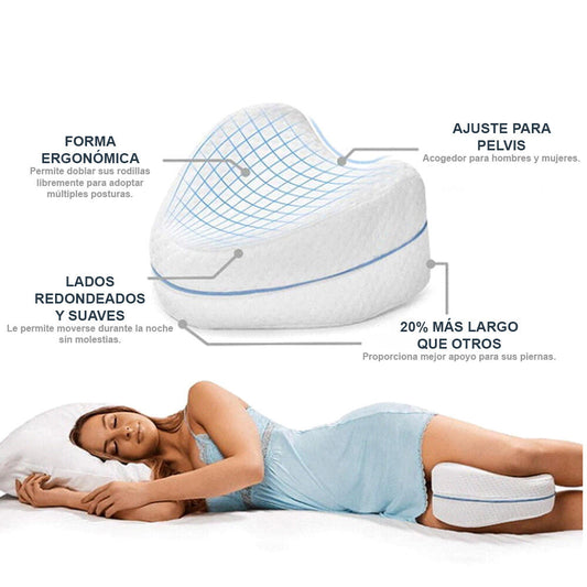 Almohada Ergonómica para Piernas y Cadera