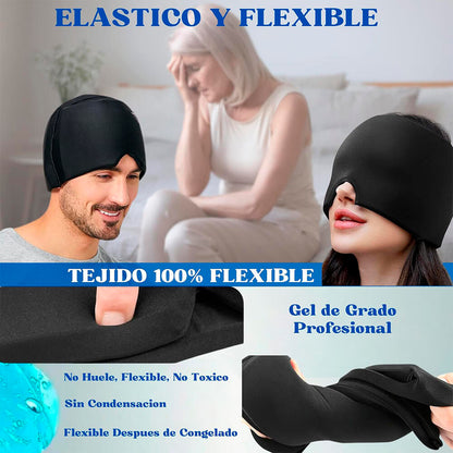 HeadRelief Pro – Gorro de Gel 360°