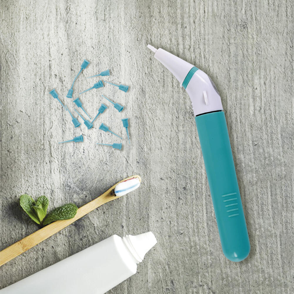 Set Cepillo Limpiador Interdental Eléctrico + Masajeador Capilar Rastrillo