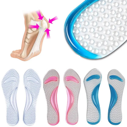 Plantillas de Masaje Nitouy Gel Pads – Soporte para Arco y Metatarso