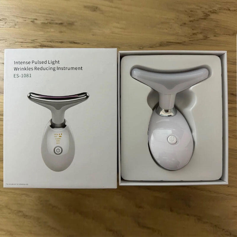 Masajeador Antiarrugas Facial con 7 Luces LED
