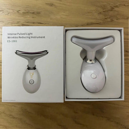 Masajeador Antiarrugas Facial con 7 Luces LED