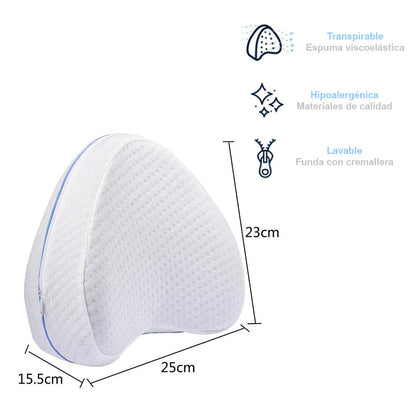 Almohada Ergonómica para Piernas y Cadera